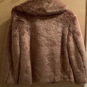 Dusty Rose Fur Coat